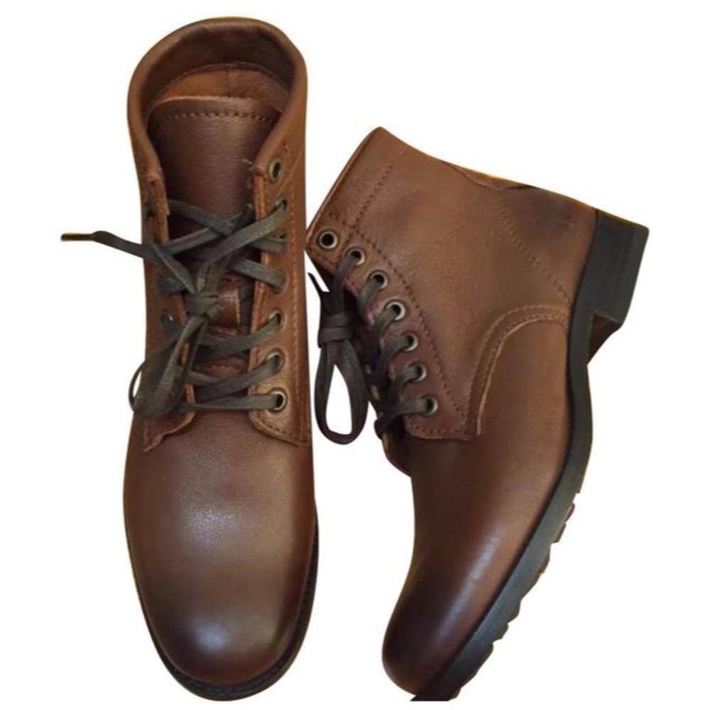 New Frye Women's Tyler Lace-Up Leather Ankle Boot